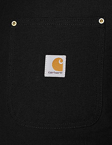 Carhartt Herren Loose Fit Firm Duck Blanket-Lined Arbeitsjacke, Schwarz, XL
