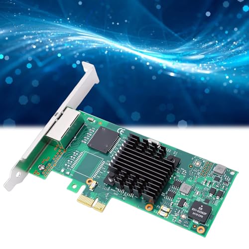 Tarjeta de Red Ethernet Gigabit, Adaptador PCI Express con Doble RJ45 para Servidor y PC Industrial miniatura 3