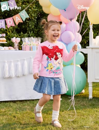 Image of Disney Kids Birthday Shirts 2-9Y, Cute Graphic Tees, Birthday Party Outfit