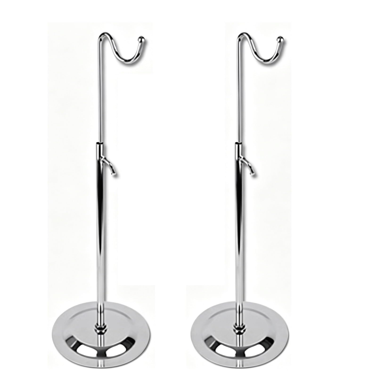WxuuLTGJR 2Pcs Jewelry Display Stand Double/Single Hook Jewelry Easel Holder Handbag Tower Organizer Retail Store Showcase Placement(GB-01)