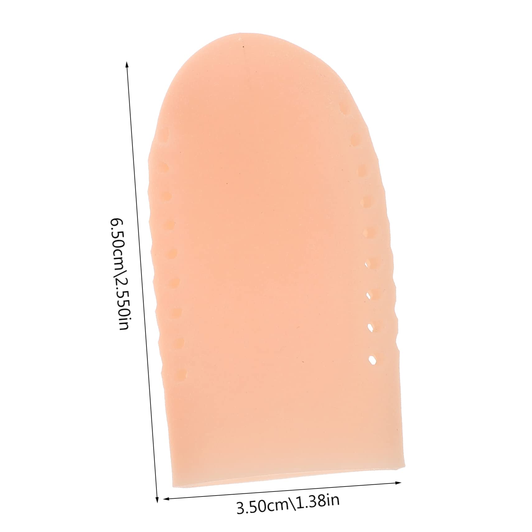 SEWOART 1 Box Finger Protection Cover Finger Cracking Cover Toe Cover Fingertip Cover Yellow