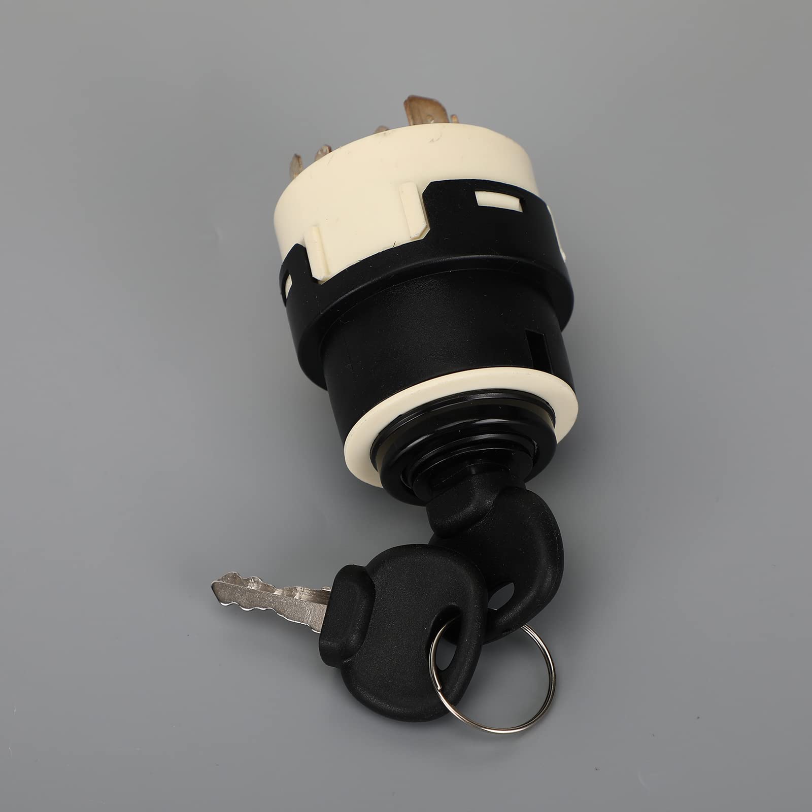 Topteng Ignition Switch with 2 Keys 701/80184 701/45500 Adatto per JCB 1400B 1550B 1600B 1700B, Adatto per JCB New Holland Perkins Case Manitou Merrit keyed