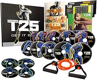 ONEYE Shaun25 Minutes Workouts DVD Videos,Fitness Exercise Program Discs T