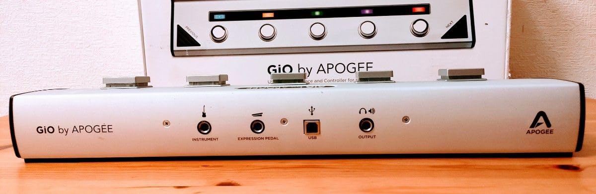 Apogee GiO USBオーディオ・ギターインターフェイス Amazon.co.jp: 【正規輸入品】 Apogee GiO USBオーディオ