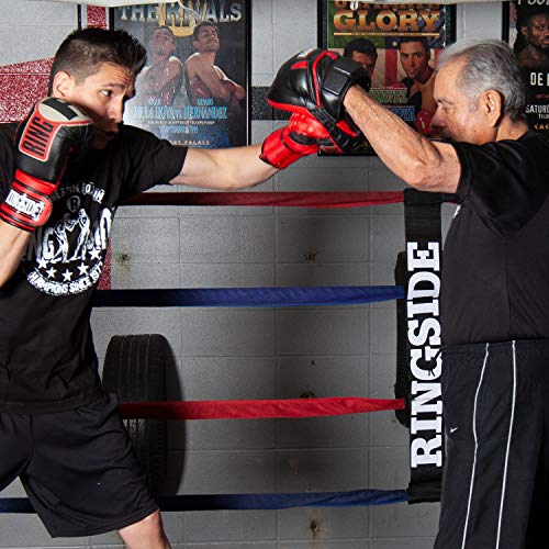 Ringside Pro Panther Boxing MMA Punch Mitt, One Size, Red/Black