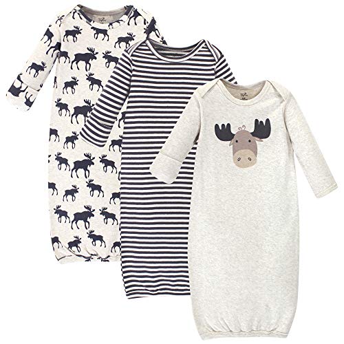 Image of Touched by Nature Unisex Baby Organic Cotton Gowns