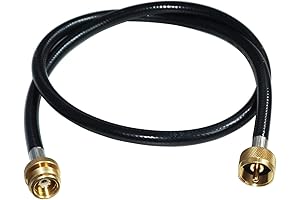Benzomatic Torch Extension Hose for Propane Distribution and Tree Post Assembly
