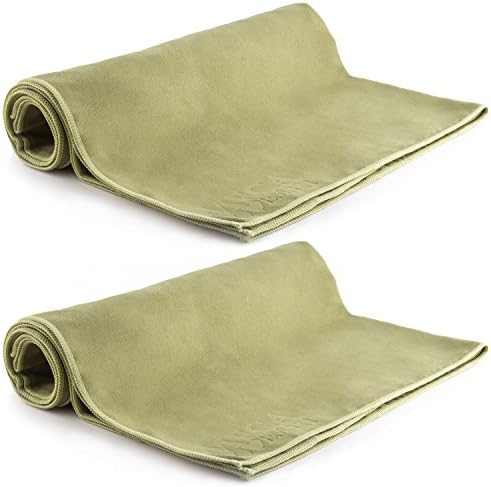 Suede Microfiber Gym Sport Towel, 2 Pack