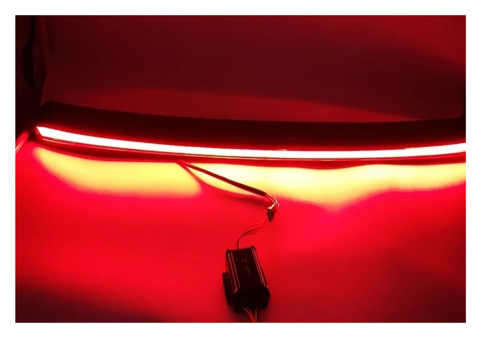 1 pièces pour to&yota CHR 2016 2017 2018 2019 Pare-Chocs arrière Coffre feu LED réflecteur Lampe de Frein Signal d'avertissement antibrouillard Feu arrières