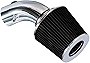 Rtunes Racing Short Ram Air Intake Kit + Filter Combo BLACK Compatible For 07-10 Chrysler Sebring / 08-10 Dodge Avenger 2.4L L4 …