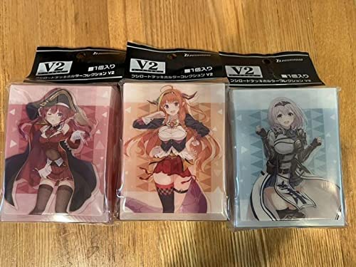 ミッドナイトブルー　ホロライブ　白銀ノエル　合皮製デッキケース ブシロード デッキホルダーコレクションV3 エクストラ Vol.22 hololive