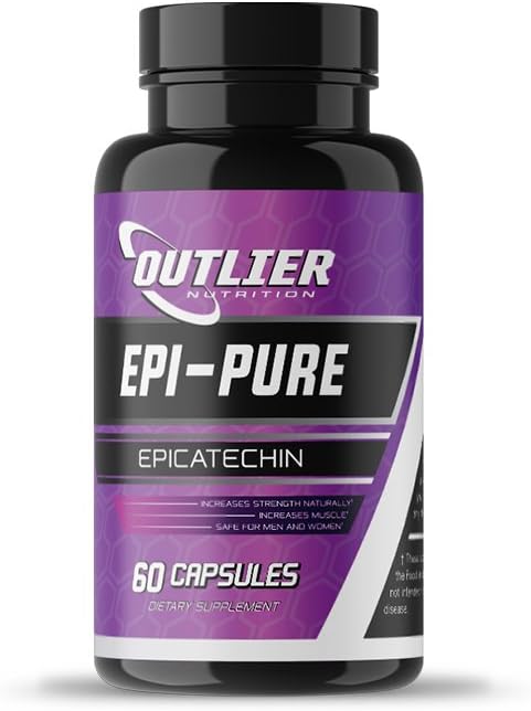 Epi-Pure | 125 mg Epicatechin | 60 Capsules | Natural Muscle Building