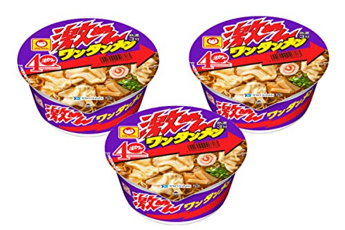 MARUCHAN Gekimen Wantan noodle, soy sauce taste Ã—3. No.a411