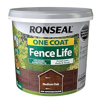 Ronseal Fence Life Medium Oak 5l