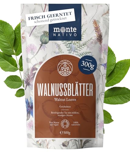 Hojas de Nogal Monte Nativo (300g) – Té de hojas de nogal – Hierb...