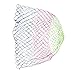 Ldabrye Light Weight Nylon Fishing Net Rhombus Meshs Hole Replacement Nettings Folding Nylon Landing Dip Net Fishing Tool