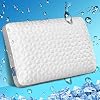 Cooling Memory Foam Pillow Bed pillows for sleeping, Ventilated Bamboo Pillow for Side, Stomach and Back Sleepers…