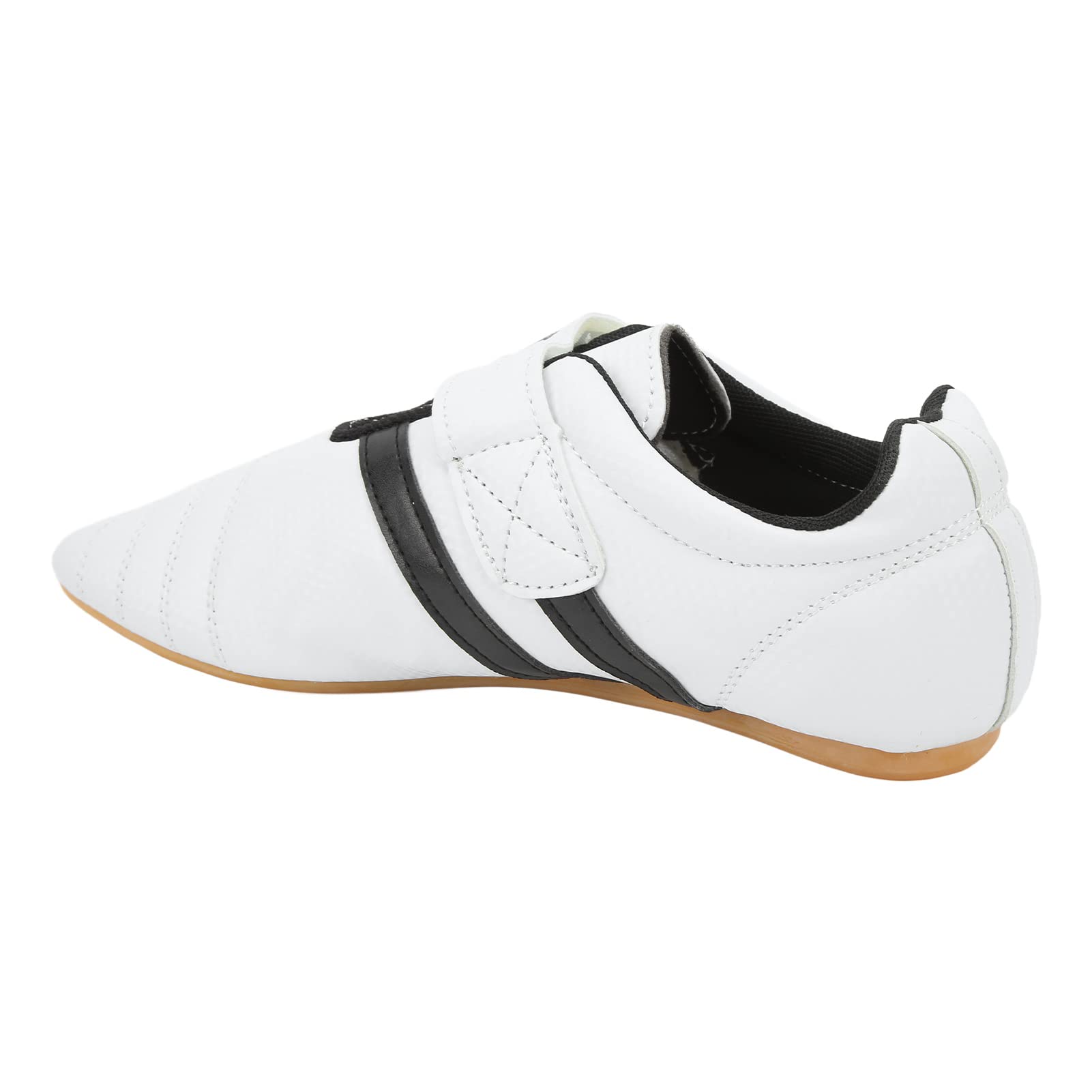 Buty Taekwondo Sztuki walki Sneaker Boks Karate Kung Fu Tai Chi Buty dla mężczyzn Kobiety Czarne paski PU Skóra Podeszwa Oxford Trwała lekka przeciwpoślizgowa Wygodne obuwie