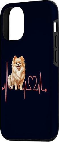 Miniatura 2 de iPhone 14 Juguete ruso perro latido del corazón ECG divertido para los amantes de los perros dueños caso