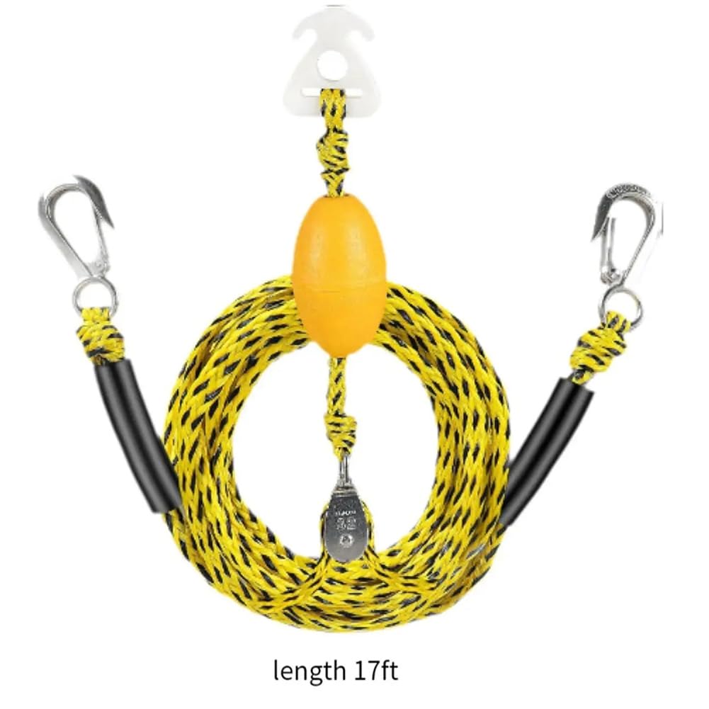 Corde Remorquage Portable Bouée Tractée Ski Wakeboard Polyvalente