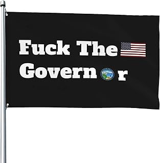 Fuck The Governor Of Alaska Flag 4x6 Ft Flags Lightweight And Durable Outdoor Decorative Flags Welcome Flags Patio Garden Party Decoration Banner