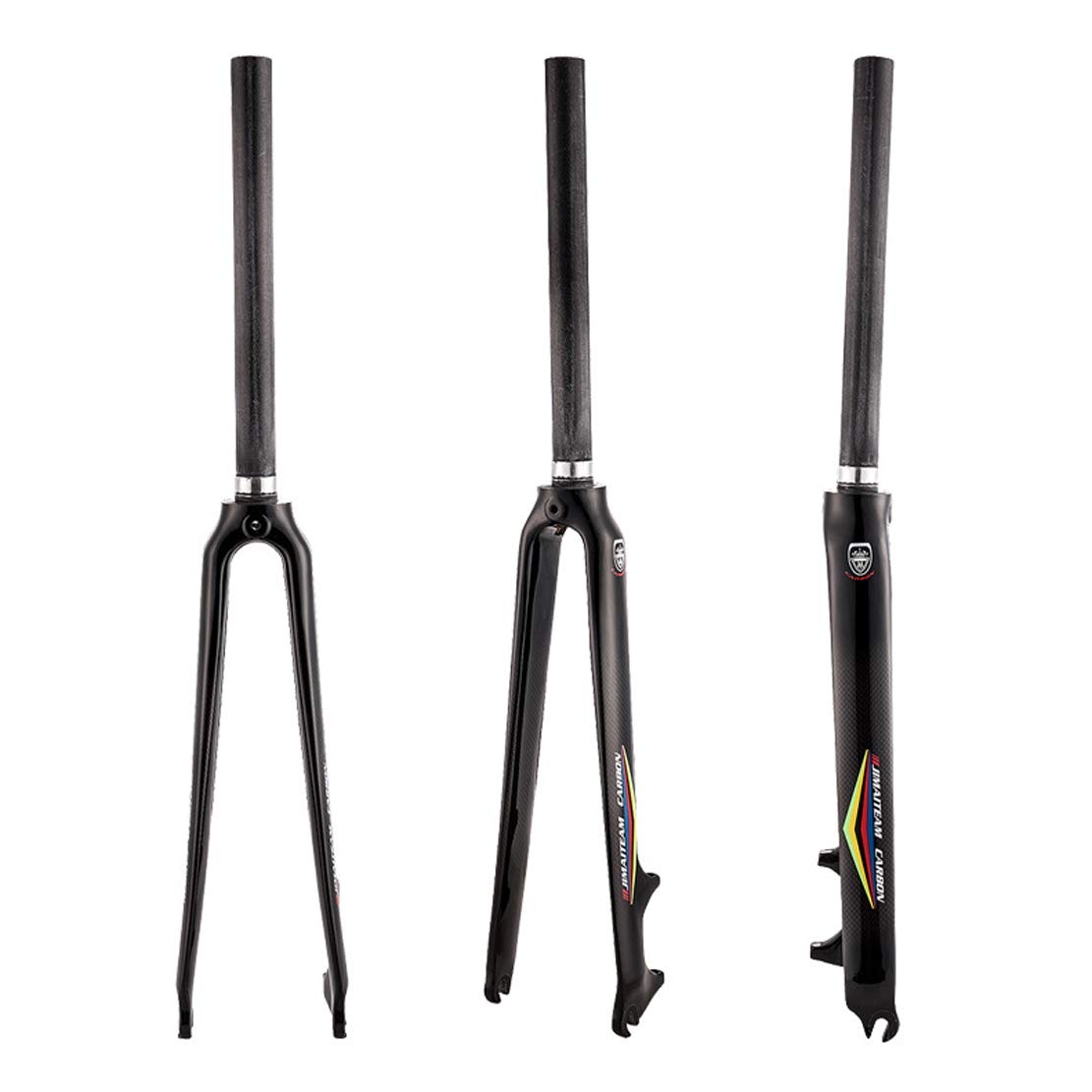 HIOD Fahrrad Gabel Fahrrad Gabeln Carbon Gabel Rennrad Gabel Scheibenbremse Carbon Gabel für 700C Radsatz Sport & Freizeit