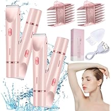 Beauty Bloom Electric Razor, Beauty Bloom 2.0, Beauty Bloom Trimmer, Beauty Bloom Razor for Women, Comfort 2 in 1 Electric Lady Shaver for Wet & Dry Use Pink*2