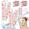 Beauty Bloom Electric Razor, Beauty Bloom 2.0, Beauty Bloom Trimmer, Beauty Bloom Razor for Women, Comfort 2 in 1 Electric Lady Shaver for Wet & Dry Use Pink*2