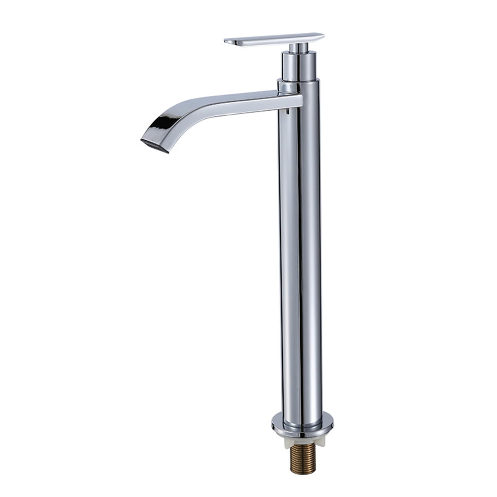 Waschtischarmatur Wasserfall Hoch Verchromt Wasserfall Wasserhahn Bad Nur Kaltwasser Einhebelmischer