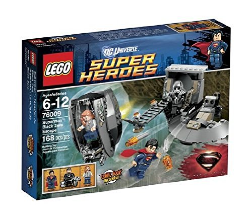 WE-R-KIDS Game / Play Lego Superheroes 76009 Superman Black Zero Escape. Minifigure, Playset, Collectible, Toys Toy / Child / Kid
