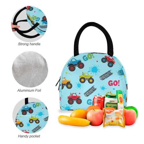 Sac à dos adolescents robuste et sa boîte à déjeuner assortie - 4