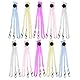 Masken Verstellbare Lanyard 10pcs,Maskenband Verstellbar 33cm,Mundschutz Lanyard Umhängeband,Maskenhalterung,Für Face Shield und Schutzbrille,Für Relieving Langzeit Tragen Ears’ Pressure(5 Farben）