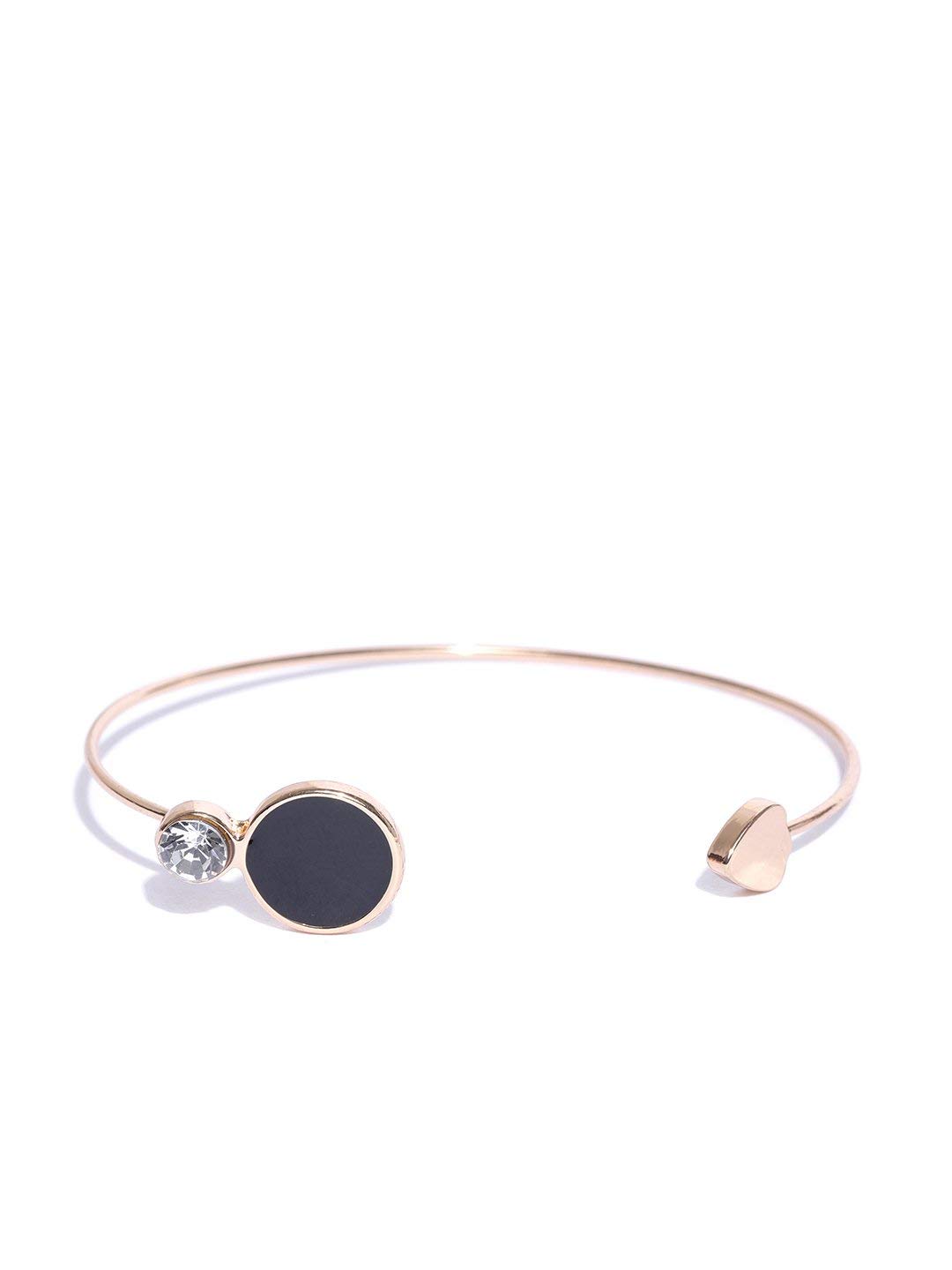 PRITA Gold-Plated Black Beads Bracelet for Women (B08JQLKYSF) Amazon Price History, Amazon Price Tracker