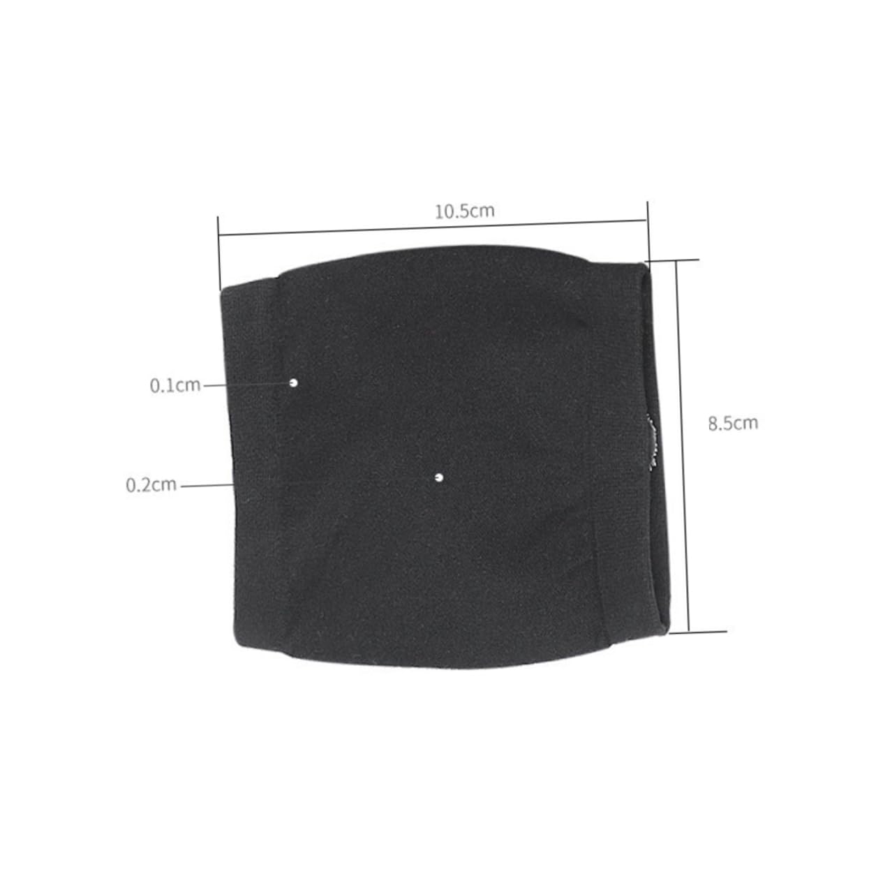 FOMIYES 1 Pair Anti-Crack Gel Ankle Socks Soft Comfortable Heel Protectors for Wear