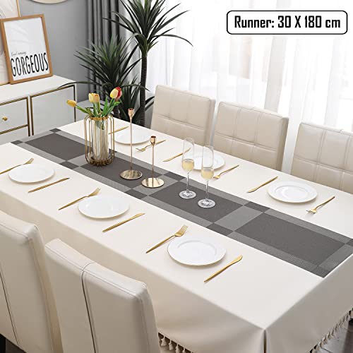 Image of HOKIPO PVC Table Runner 30x180 cm (AR4163)