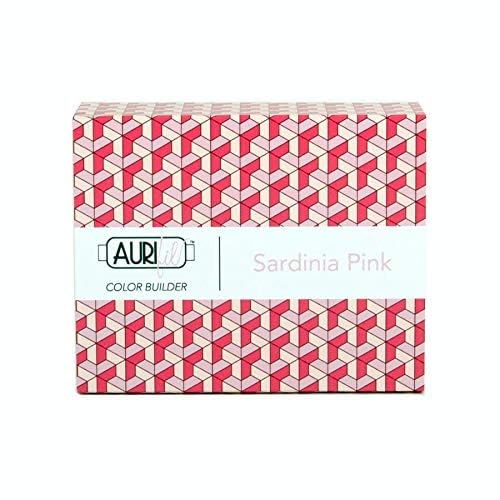 Aurifil Color Builder hilo algodón 3 bobinas rosa miniatura 3
