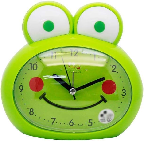 目覚まし時計 常夜灯のカエル型の子供のためのかわいいカエル型の豚