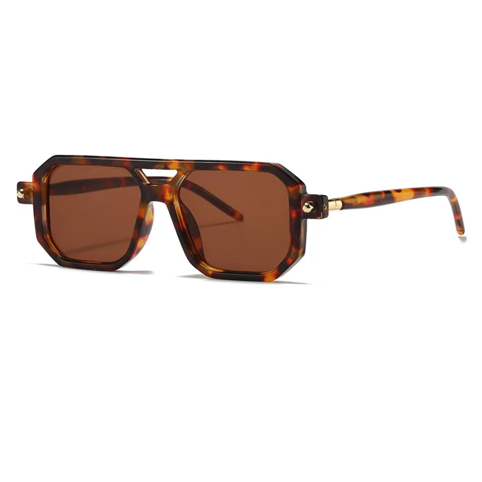 Lunettes de soleil punk grand format : protégez vos yeux avec un style rétro unique - 7