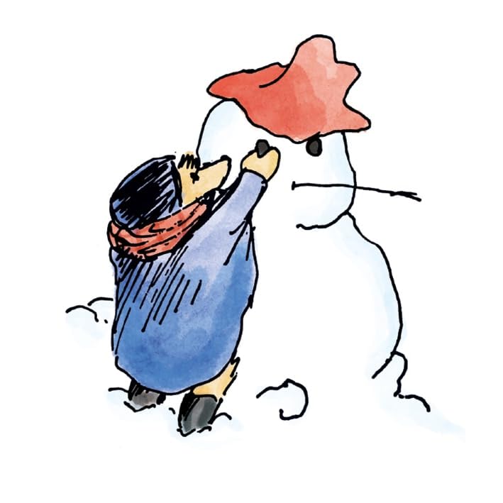 Museums & Galleries Christmas Cards Box Paddington Bear - 16 Cards in 4 Designs Made in the UK, White, 145 x 145 mm - Image 4