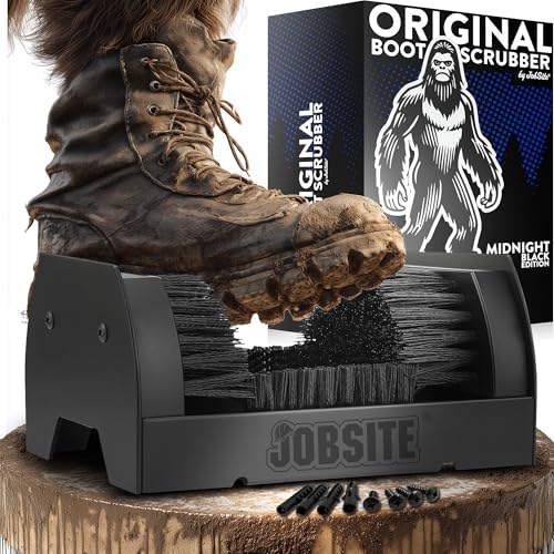 JobSite Midnight Black Boot Scrubber -...