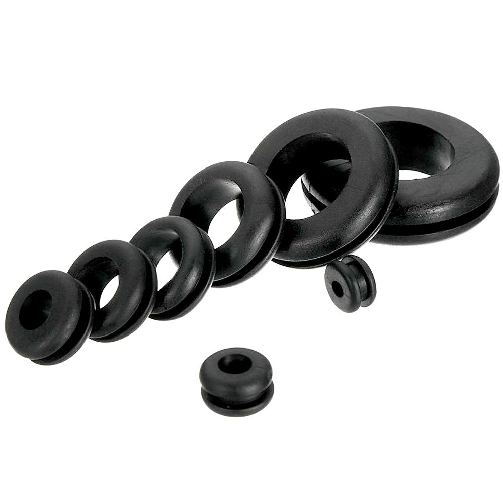 Buy DSL 200pcs 18 Sizes Rubber Grommet Kit Electrical Conductor Wiring and Blanking Gasket Ring