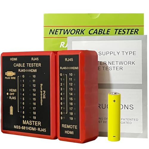 HDMI Tester Portable High Definition Network Cable Tester Checker