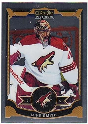 Miniatura 1 de 2015-16 O-Pee-Chee Platinum Hockey #13 Mike Smith Arizona Coyotes