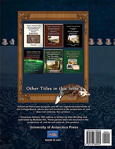 Brinkley's American History 15th Edition+ Student Workbook (AP* Edition): Daily assignments tailor-made to the Brinkley text and course redesign (Tamm's Textbook Tools) - Image 2