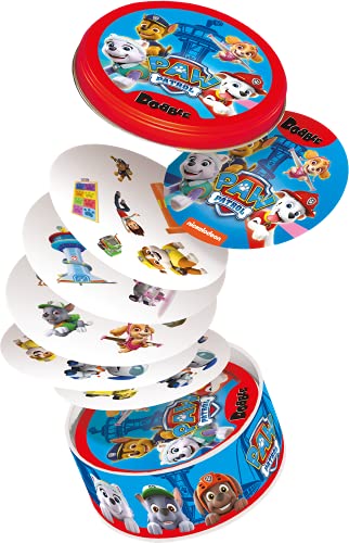 Asmodee, Dobble Paw Patrol, Card Game, Ages 6+, 2-8 Players, 15 Minutes Playing Time