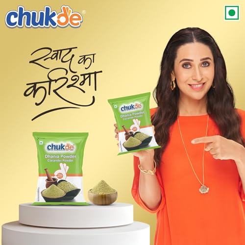 Image of Chukde - Dhania Powder (17.63 OZ) - Coriander Powder - Aromatic & Fresh Ground for Authentic Flavors - No Additives or Preservatives - Ideal for Indian & Global Recipes - 500 Gm