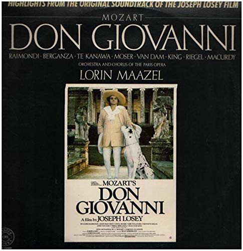 Highlights from the Original Soundtrack of the Joseph Losey Film: Mozart Don Giovanni (Vinyl LP)
