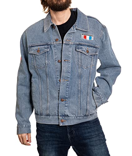 Image of Calhoun Officially Licensed General Motors Denim Jean Jacket