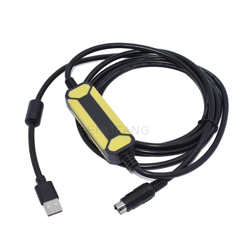 per cavo di programmazione PLC serie FX Adattatore da USB a RS422 Linea di download dati USB-SC09-FX FX-USB-AW