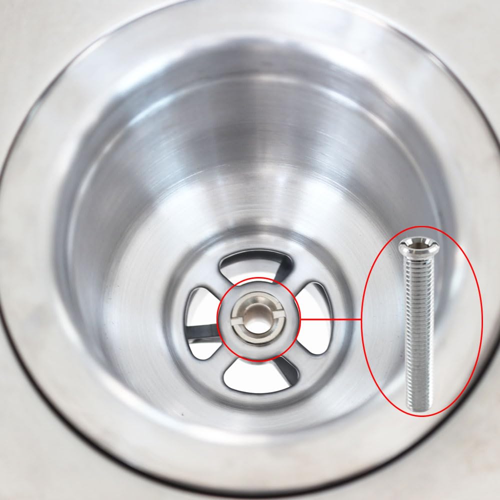 Talea Sink Bolt Screw,Extended Bolt M12*70MM for Wash Basin Strainer Plug Brass Mmaterial (C0003C036) - Image 4